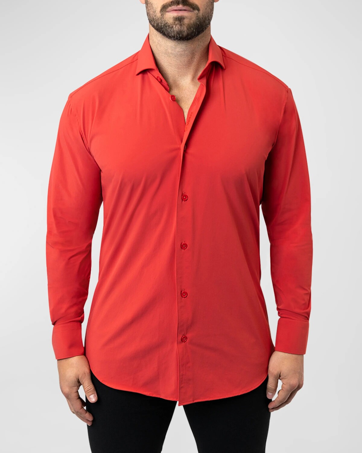 

Мужская спортивная рубашка Einstein Stretch Core Maceoo, цвет Red