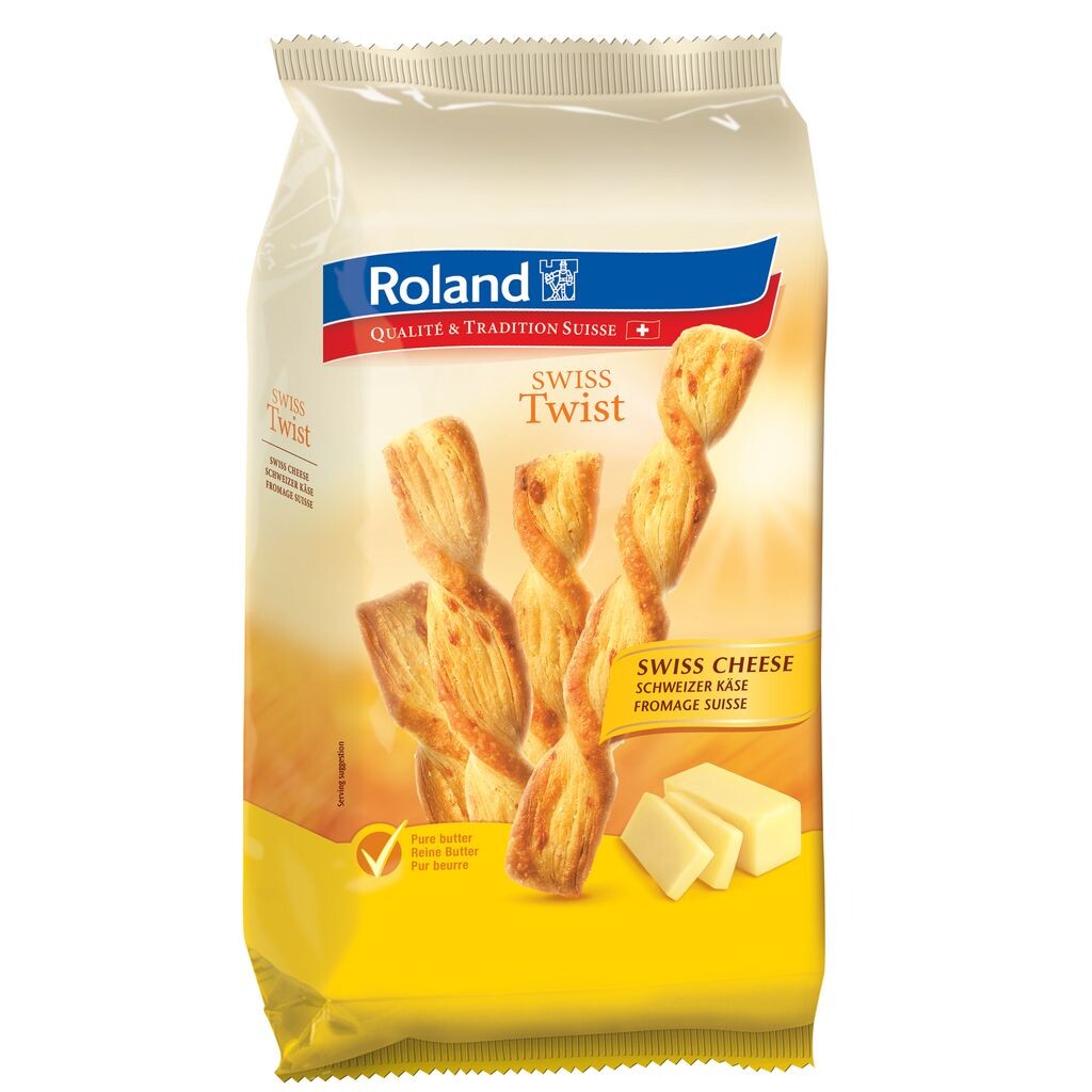 

Сырные палочки Roland Swiss Twist из слоеного теста 100г Genuport Trade Gmbh