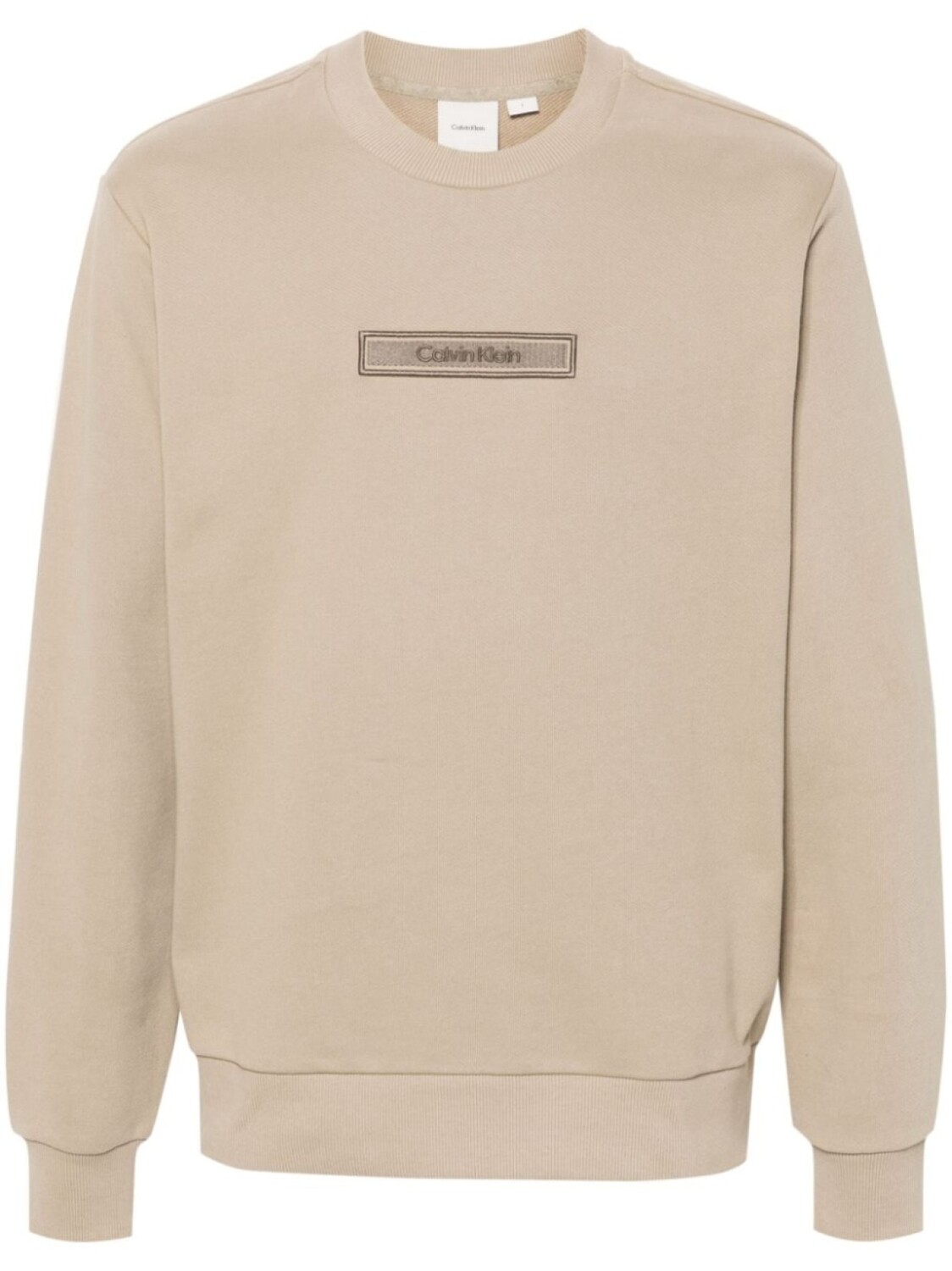 

Calvin Klein толстовка с логотипом, нейтральный цвет