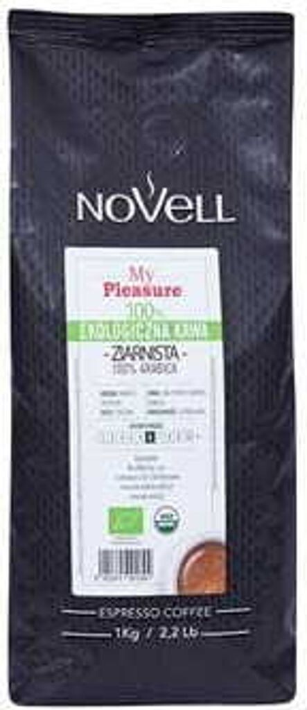 

Кофе в зернах My Pleasure1 кг Cafes Novell Biogo