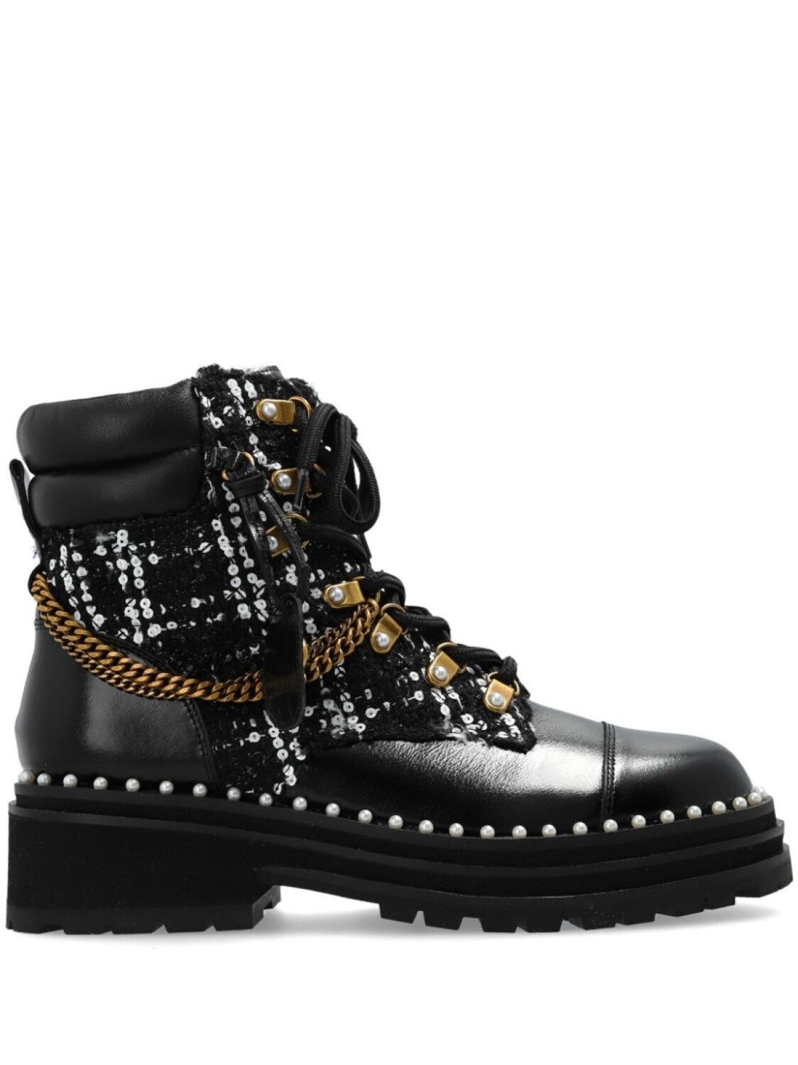 

Ботинки Chelsea Combat Kurt Geiger London 55 мм, черный