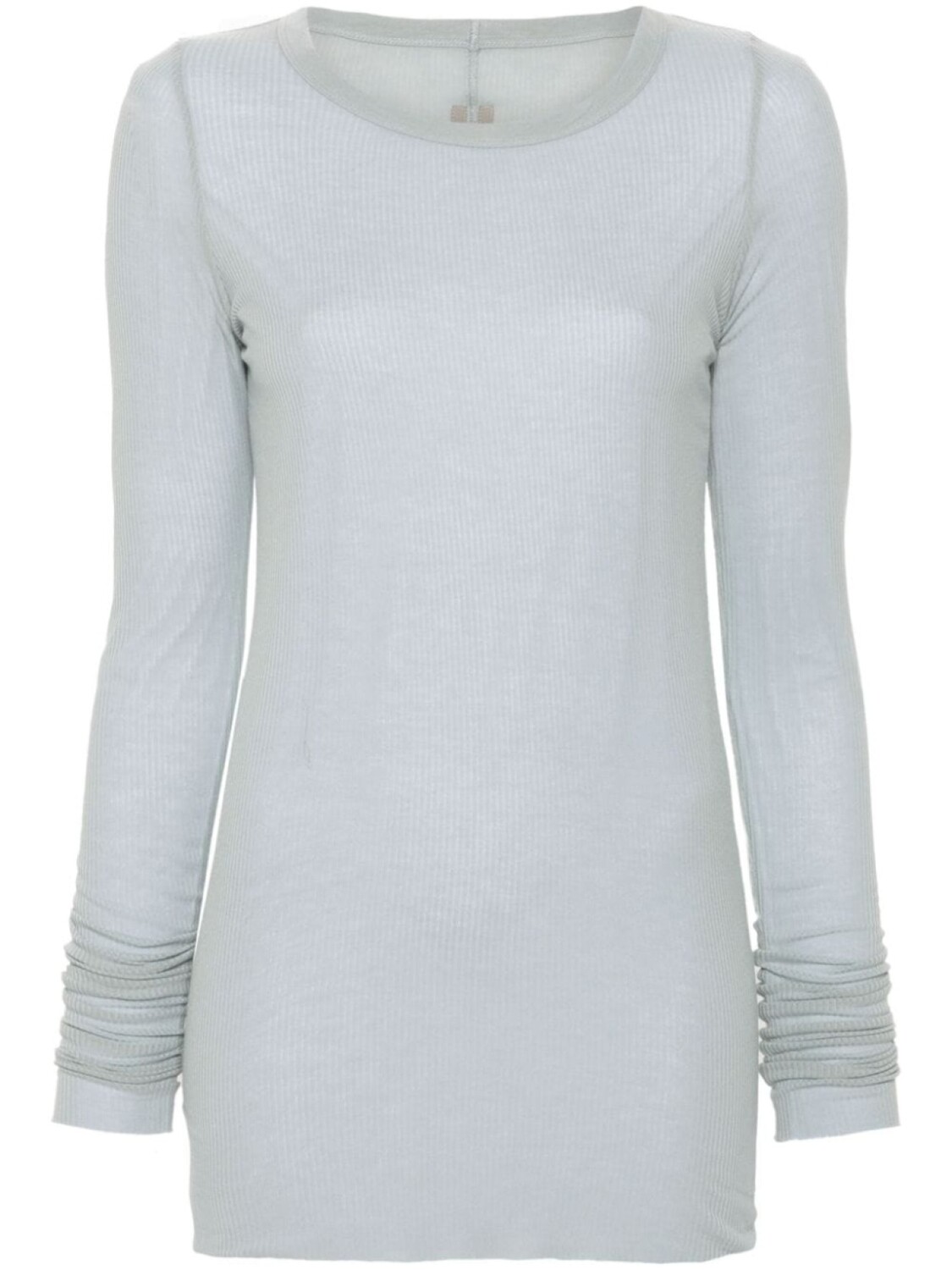 

Rick Owens топ Rib T в рубчик, синий