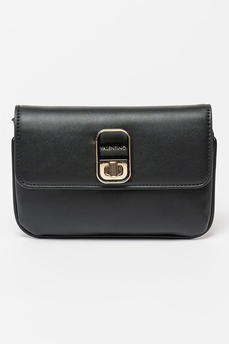 

Клатч Lodge с ремешком-клапаном Valentino Bags, черный