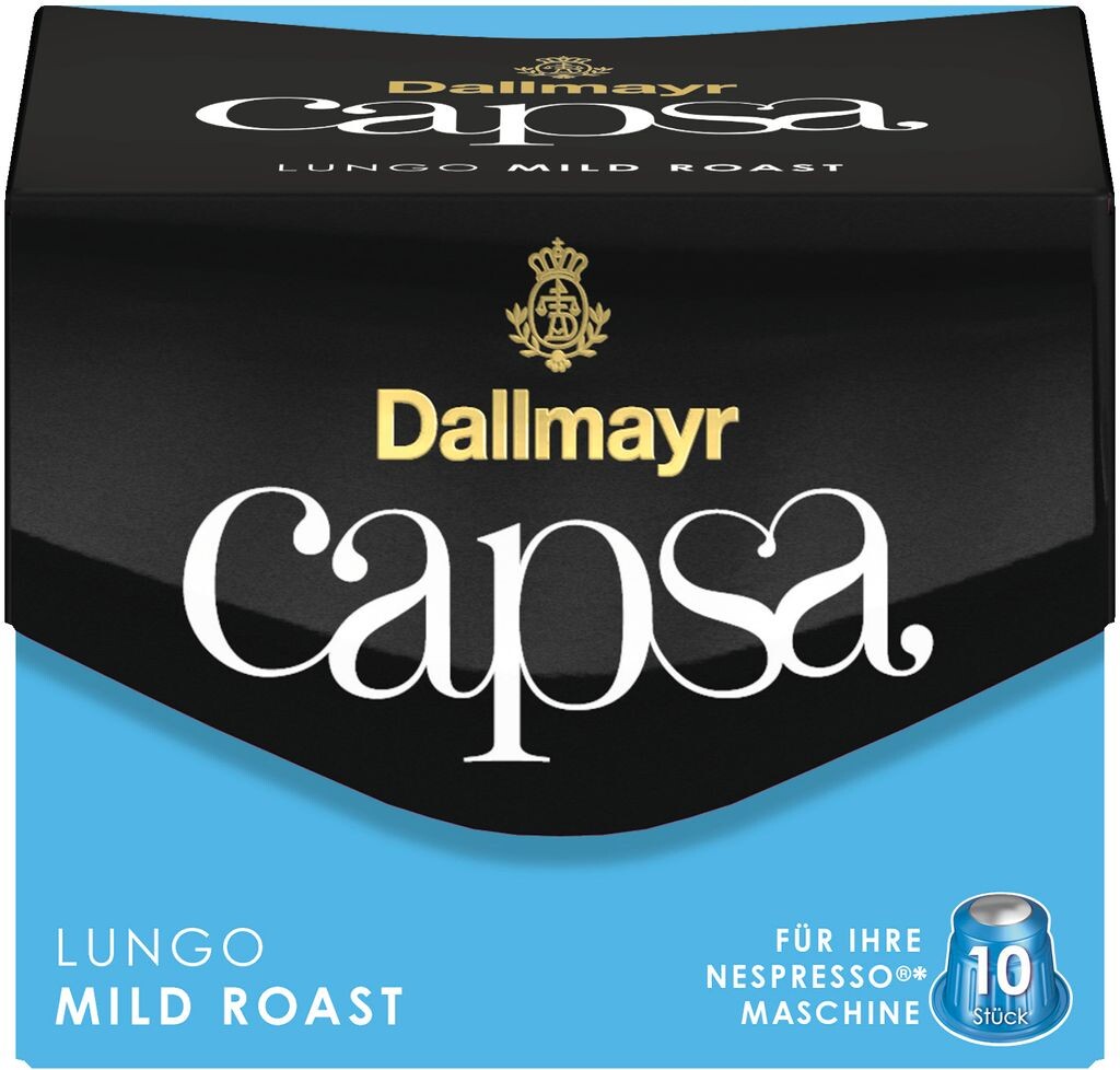 

Dallmayr Капса Лунго легкой обжарки | 10 комп. Nespresso. Капсулы