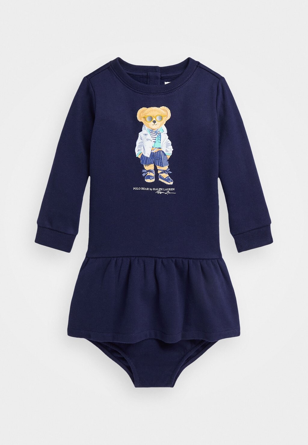 

Дневное платье BABY BEAR DAY DRESS Polo Ralph Lauren, цвет newport navy