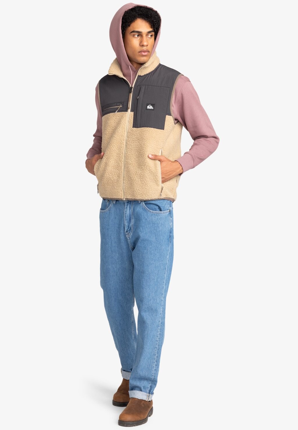 

Жилет Quiksilver, бежевый