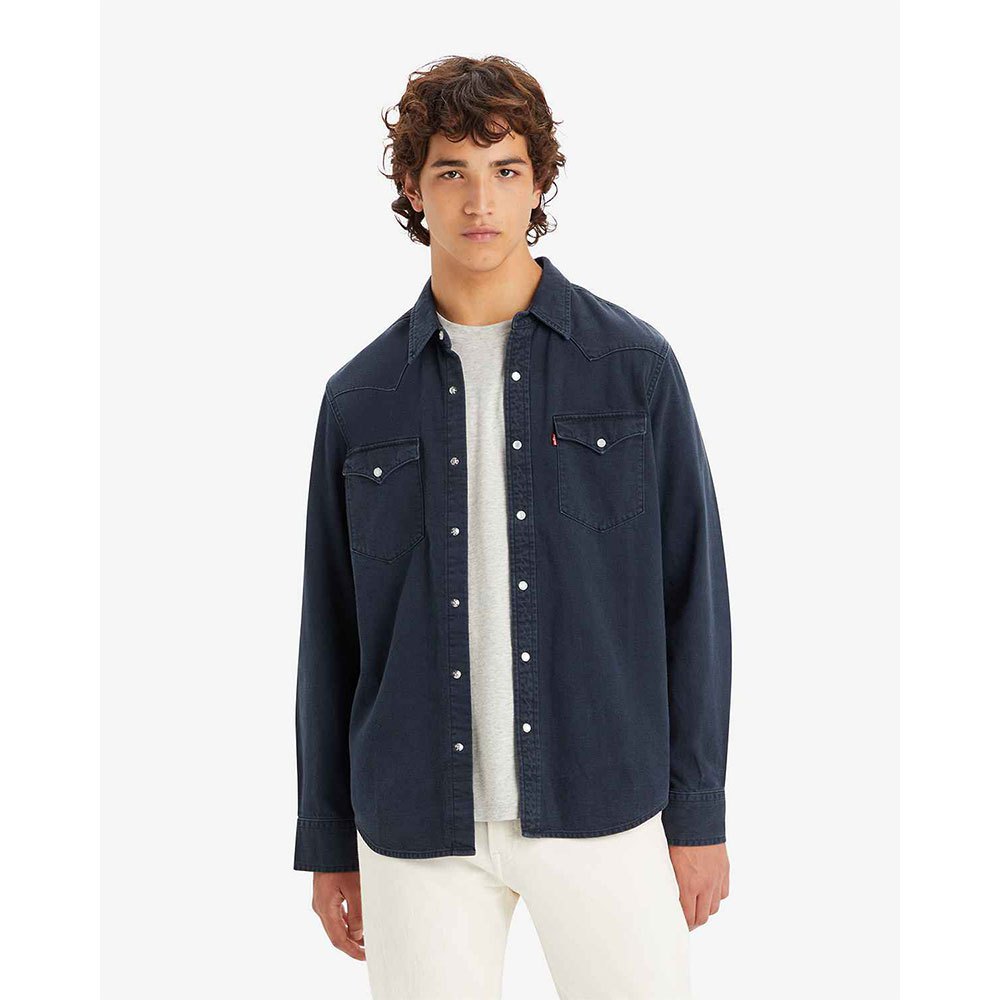 Куртка Levi´s Classic Western Standard Denim, синий рубашка levi´s classic western standard fit зеленый