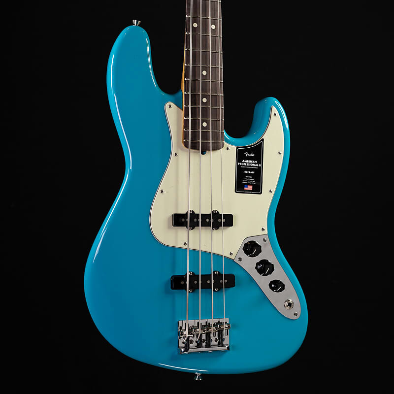 

Басс гитара Fender American Professional II Jazz Bass - Miami Blue