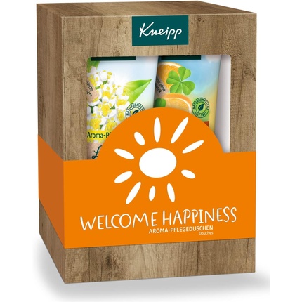 Подарочный набор «Welcome Happiness Happiness» Набор для душа «Give Joy» 2 x 200 мл «Вишня» — упаковка из 2 шт., Kneipp