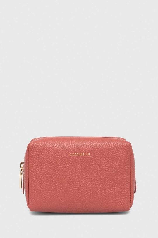 

Кожаная косметичка Coccinelle, розовый