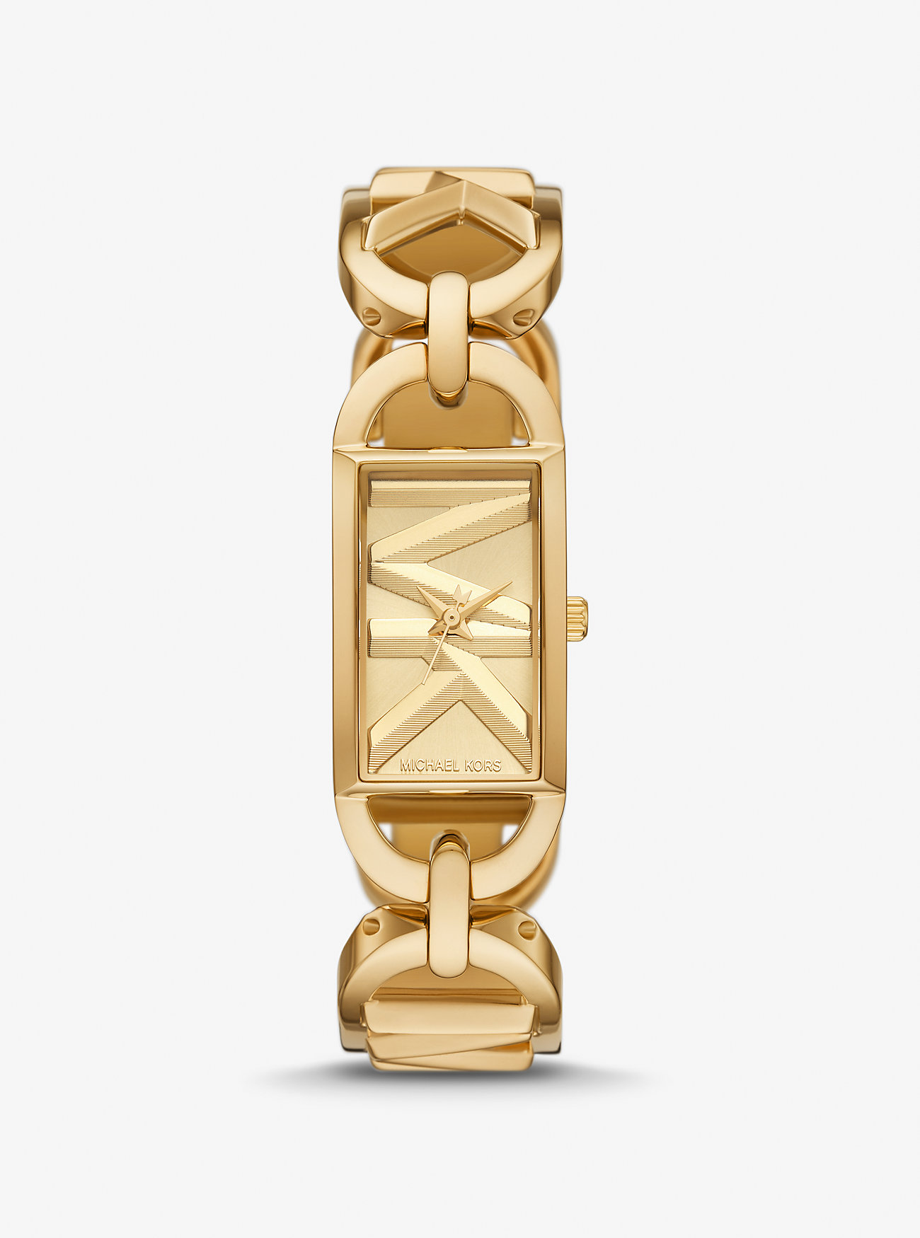 Золотистые часы Mini Empire Michael Kors, желтый ар деко цифровая версия цифровая версия