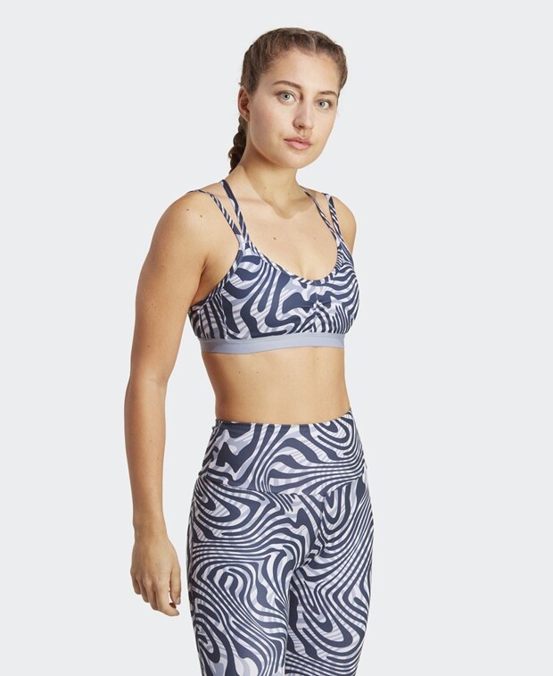 

Спортивный бюстгальтер adidas Performance, серебряный