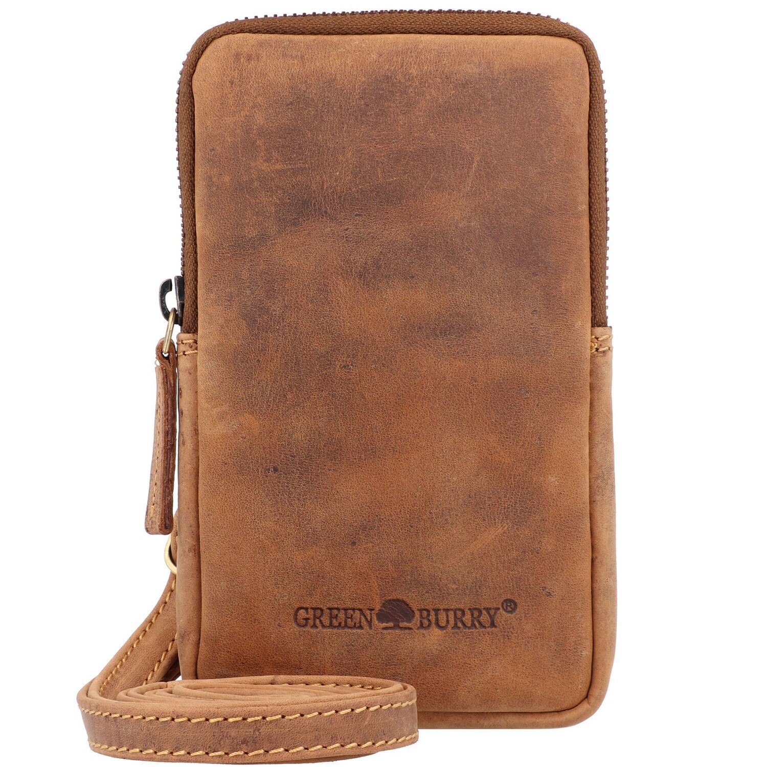 

Сумка через плечо Greenburry Vintage Leder 11 cm, коричневый