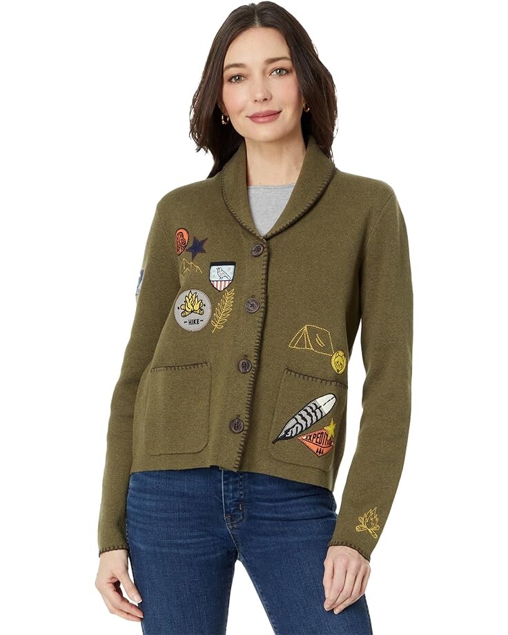 

Свитер Pendleton Pendleton Souvenir Cardigan, цвет Dark Olive