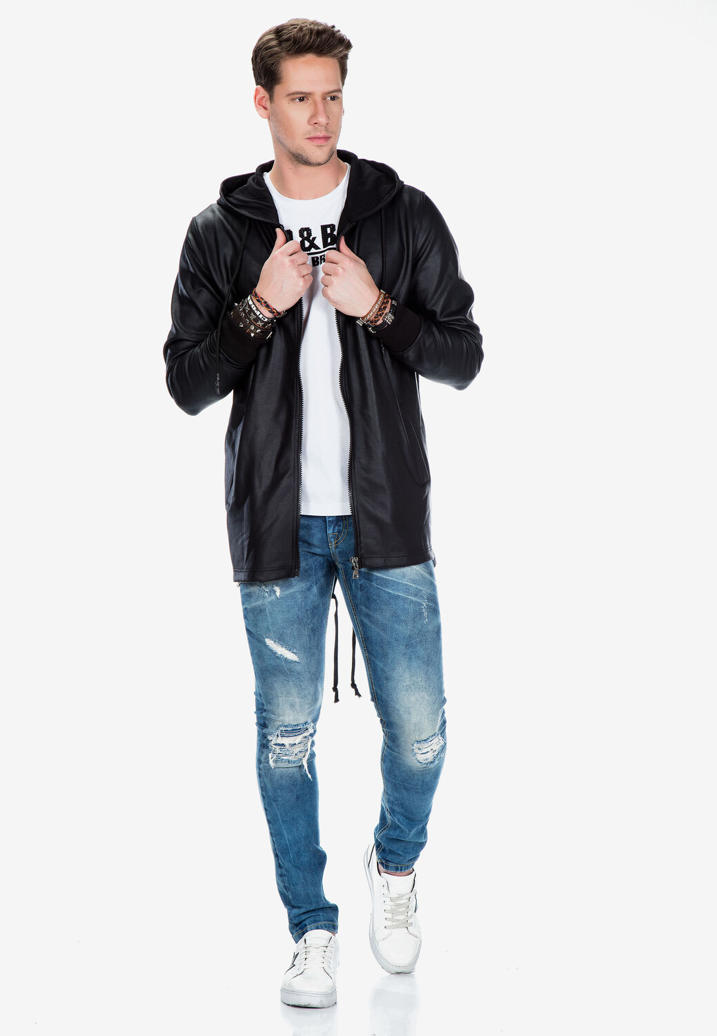 

Куртка Cipo & Baxx Freizeitjacke, черный