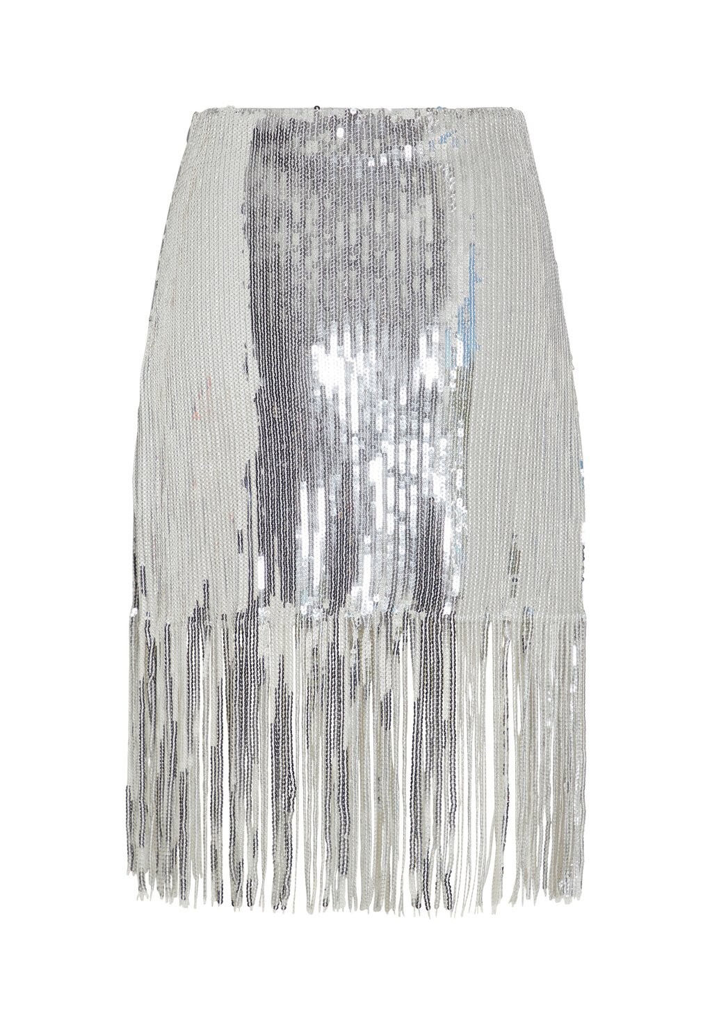 

Юбка-карандаш VIMAJLA SEQUINS FRINGE SKIRT VILA, серебристый