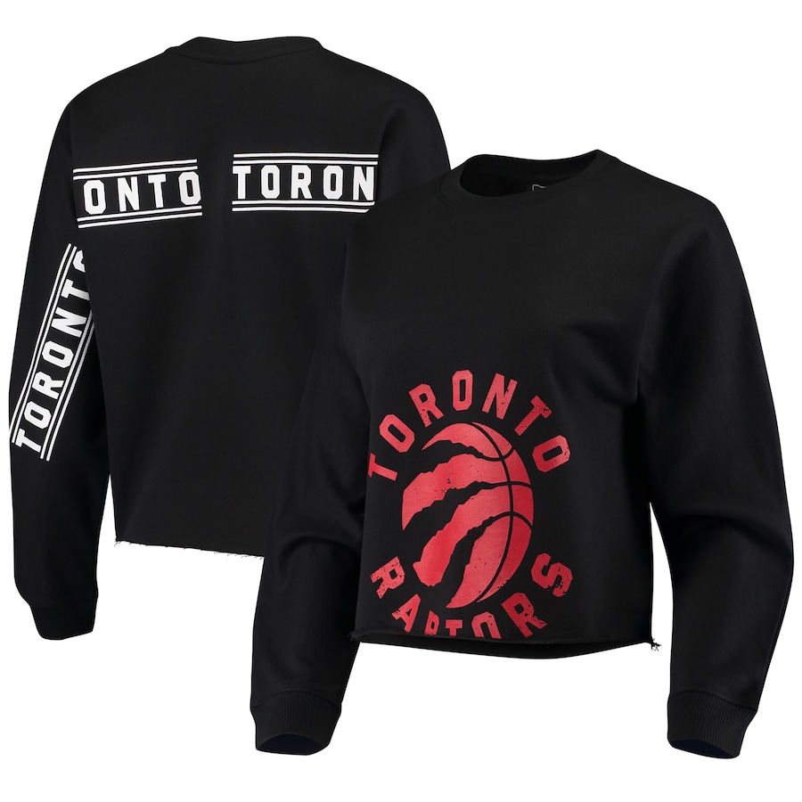 

Футболка с длинным рукавом FISLL Toronto Raptors, черный