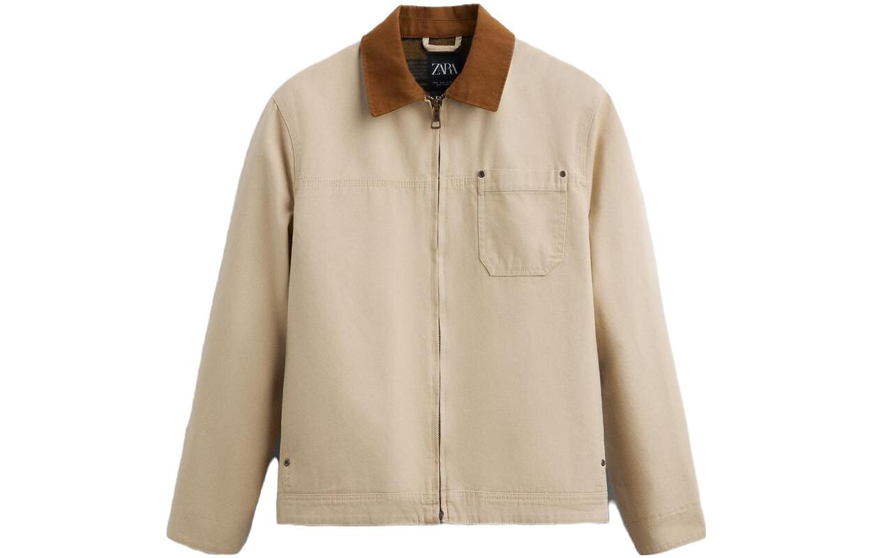 

Куртка мужская загар Zara, цвет Tan