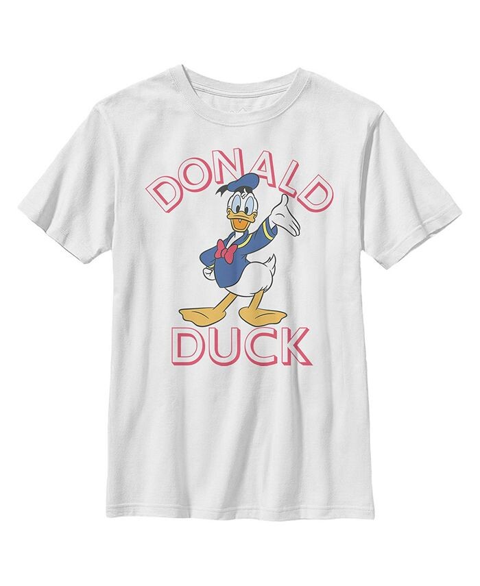 

Мальчик Микки & Детская футболка Друзья Дональда Дака Happy Wave Disney, белый