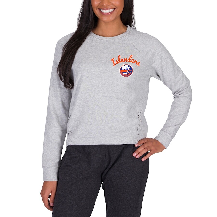 

Футболка с длинным рукавом Concepts Sport New York Islanders, серый