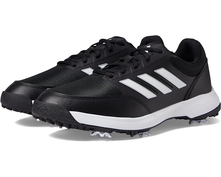 Кроссовки adidas Golf Tech Response 3.0 Golf Shoes, цвет Core Black/Footwear White/Silver Metallic