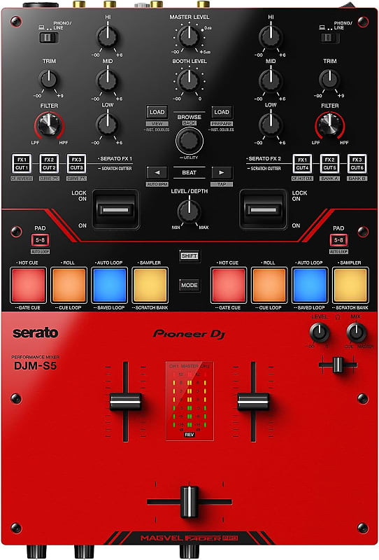 Микшер Pioneer DJM-S5 2-Channel Serato Digital Mixer
