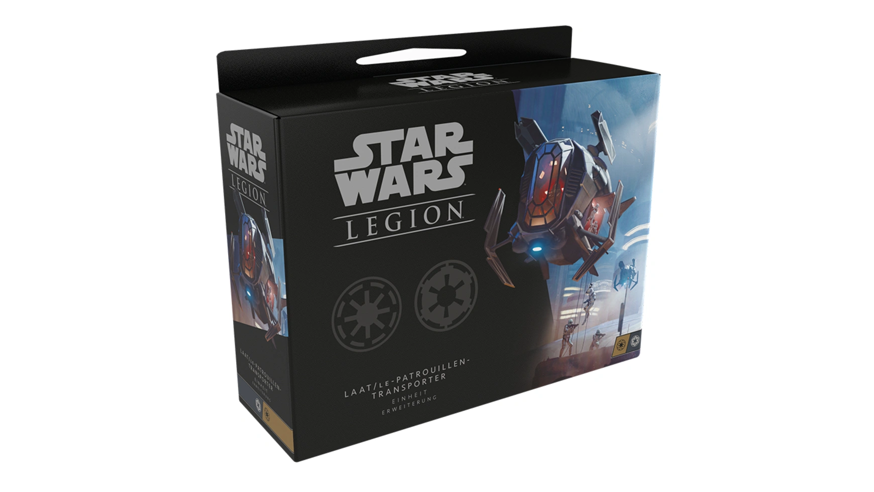 цена Fantasy Flight Games Star Wars: Legion патрульный транспортер LAAT/le Расширение DE
