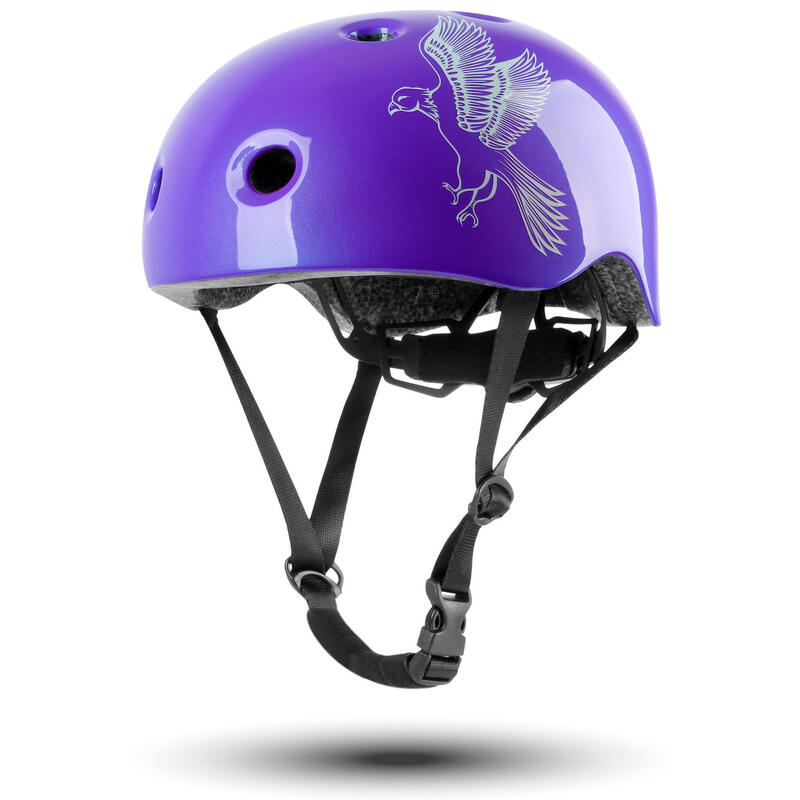 Велосипедный шлем для детей от 3 до 6 лет, размер XS 48-52 см. Шлем с вращающимся кольцом Prometheus Bicycles, цвет weiss