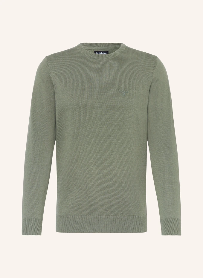 Пуловер Barbour, зеленый