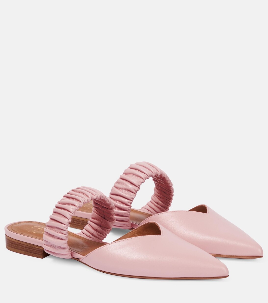 

Кожаные тапочки Матильда Malone Souliers, розовый