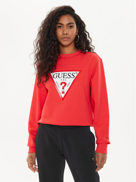 

Толстовка стандартного кроя Guess, красный