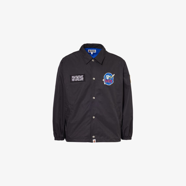 

Куртка свободного кроя Moon coach с прорезными карманами A Bathing Ape, черный