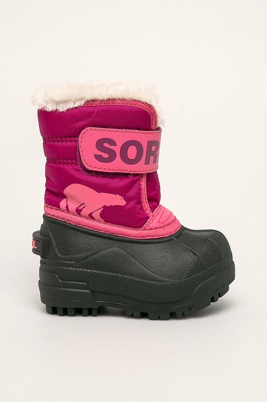 цена Sorel - Детские зимние ботинки Toddler Snow Commander, розовый