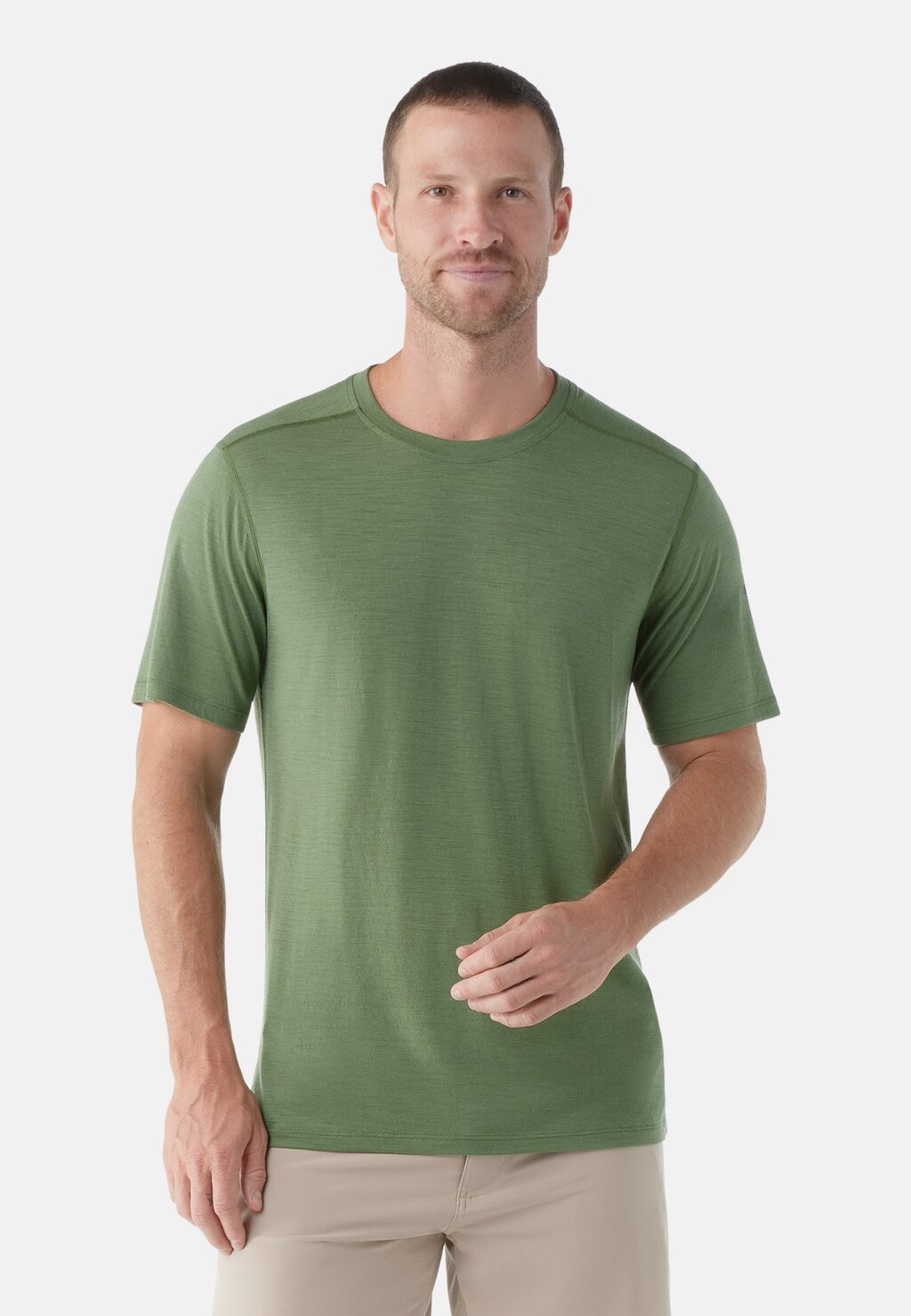 

Футболка базовая Smartwool, цвет fern green