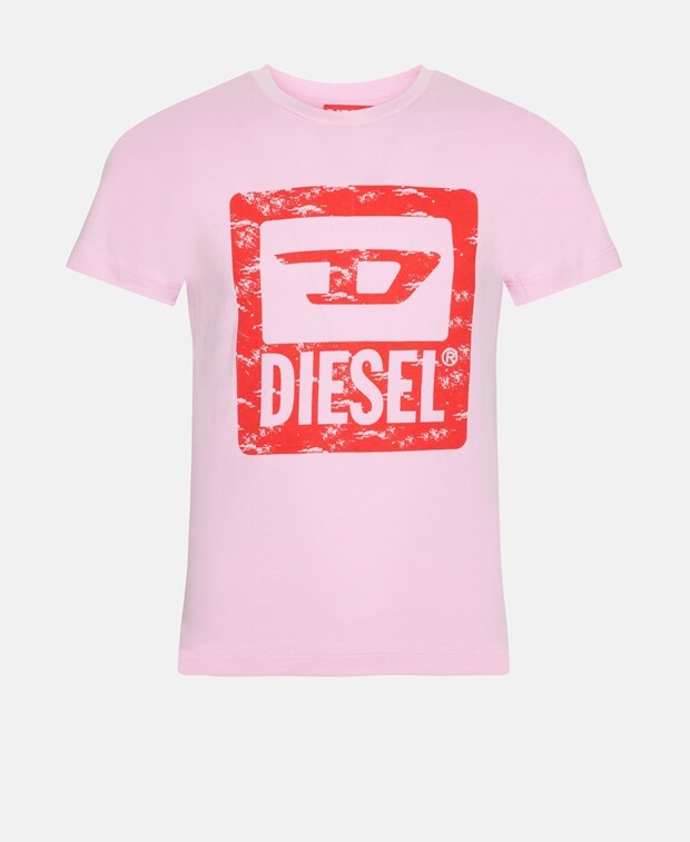 

Футболка Diesel, розовый