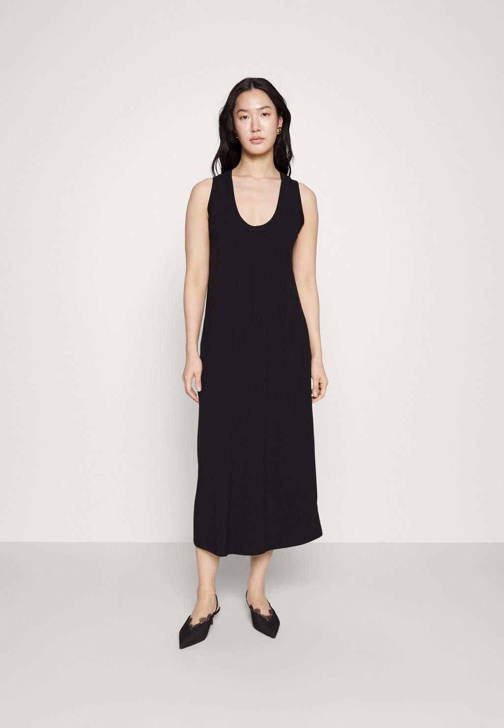 

Платье из джерси Max Mara Leisure, черный