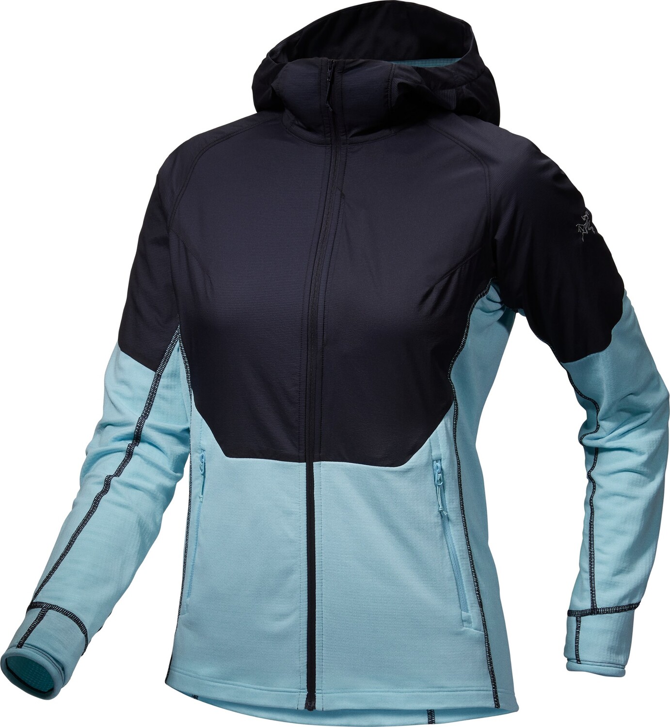 

Толстовка Delta Hybrid - женская Arc'teryx, синий