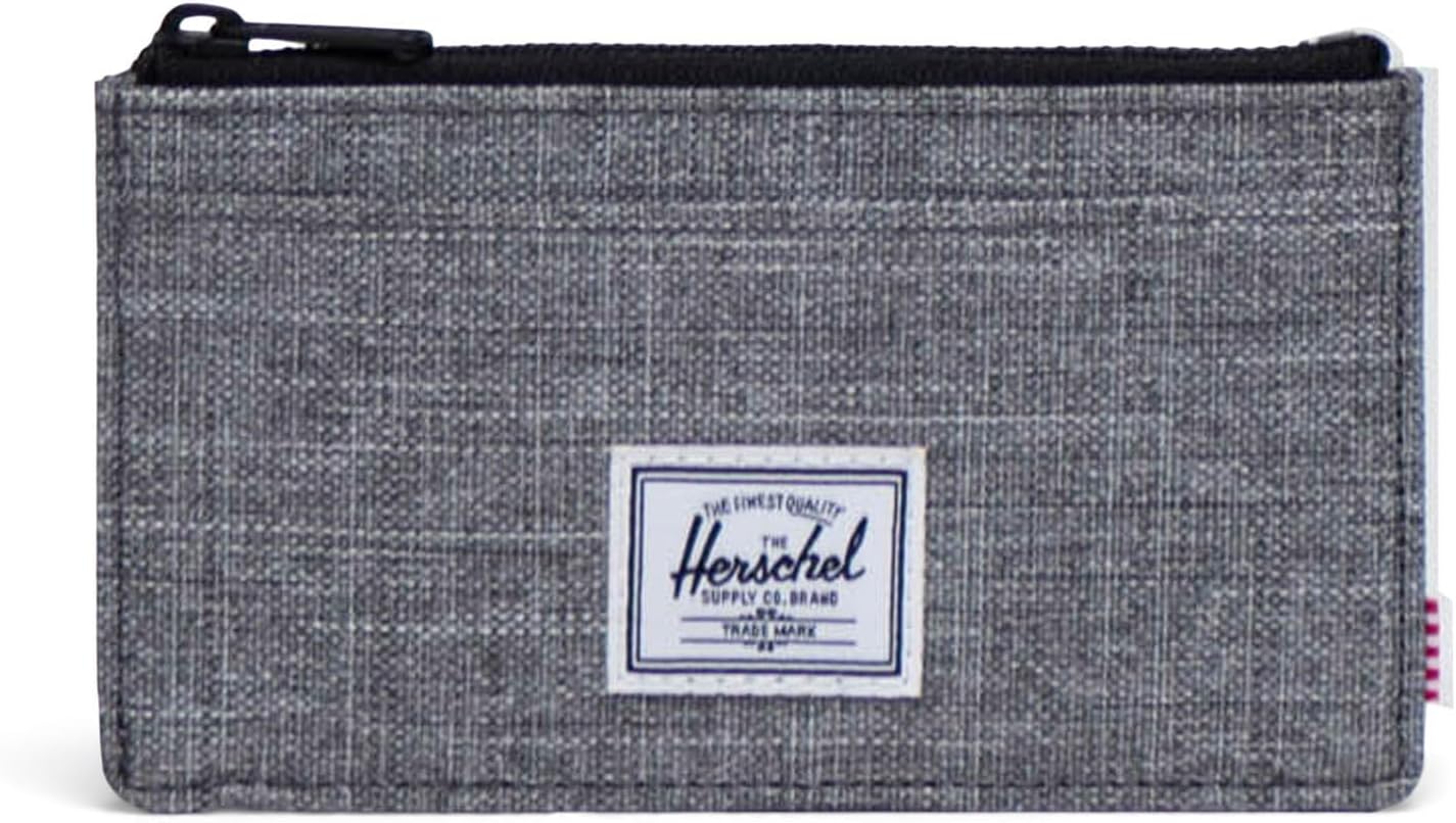 Кошелек Oscar Large Cardholder Herschel Supply Co., цвет Raven Crosshatch цена и фото
