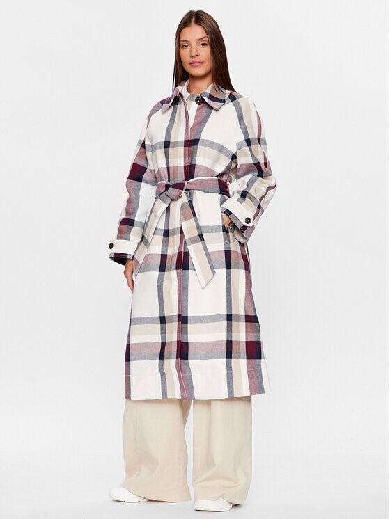 

Переходное пальто стандартного кроя Tommy Hilfiger, мультиколор