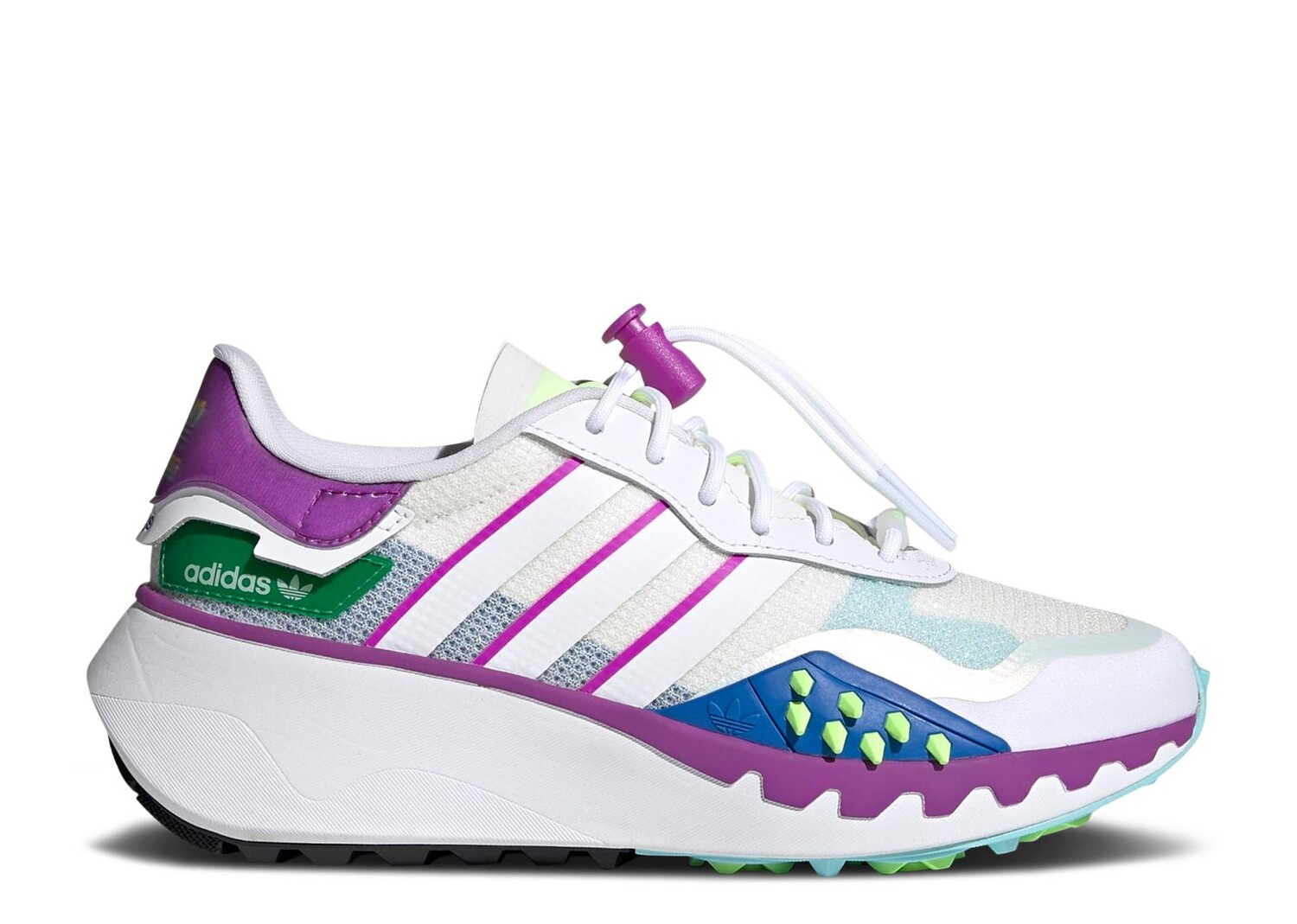 

Кроссовки adidas Wmns Choigo 'White Shock Purple', белый