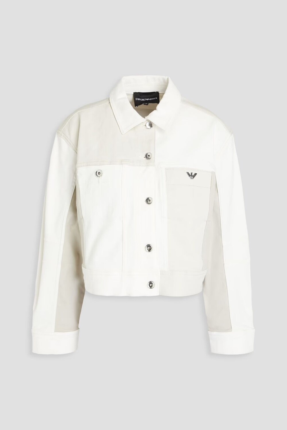

Куртка из смесового хлопка Emporio Armani, белый