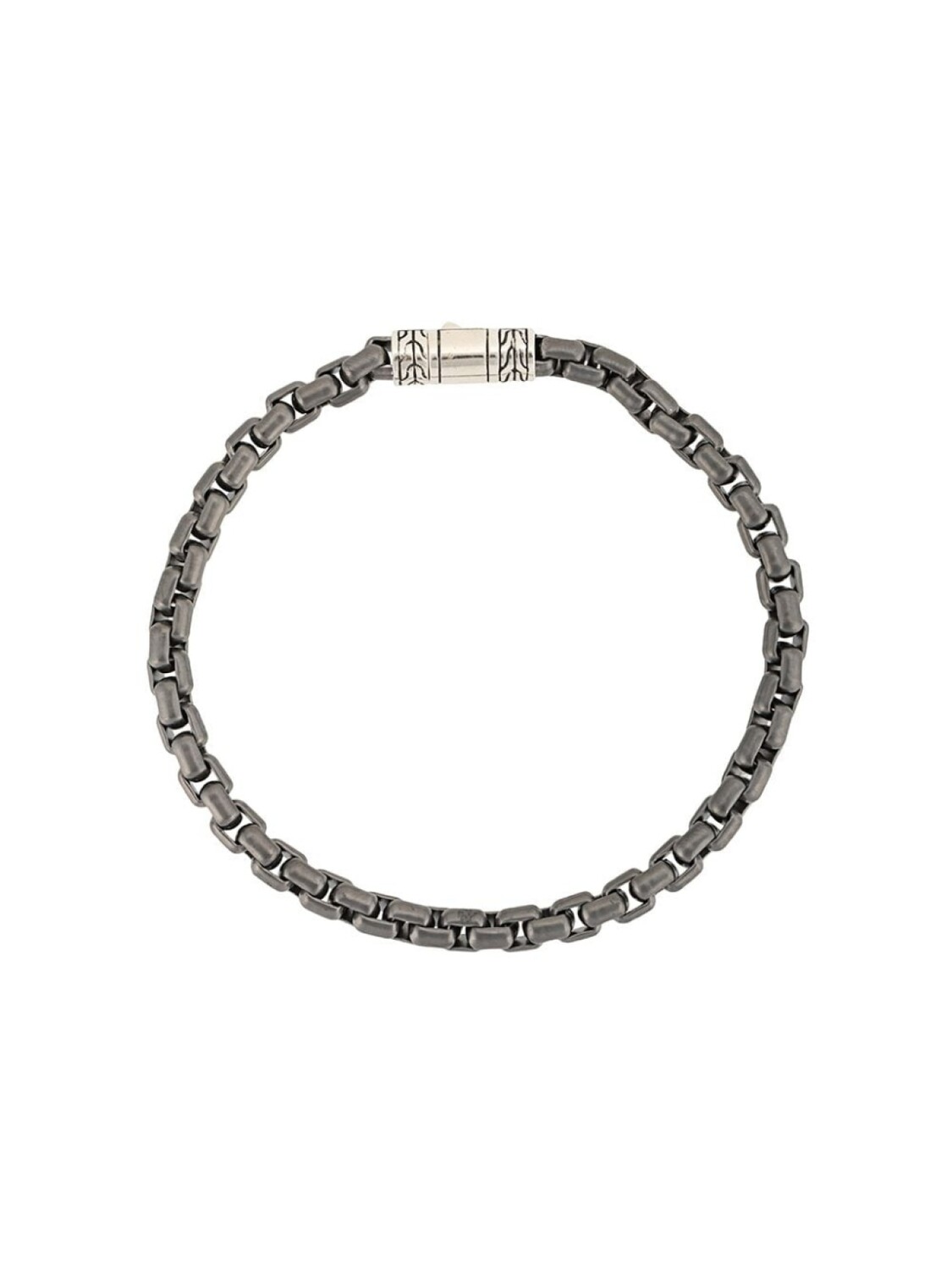 

Браслет Classic Box Chain John Hardy, серый