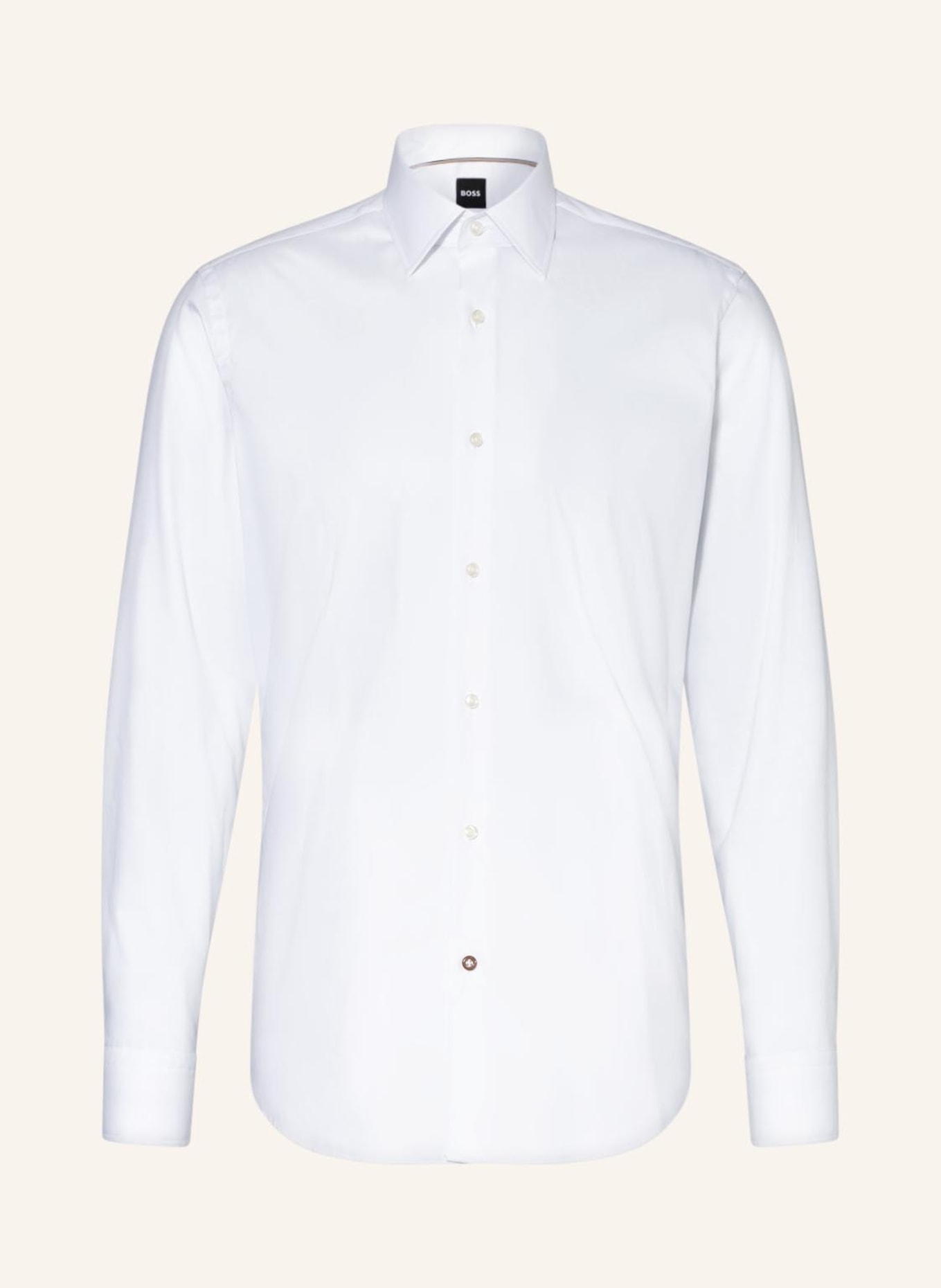 цена Рубашка BOSS JOE Regular Fit, белый