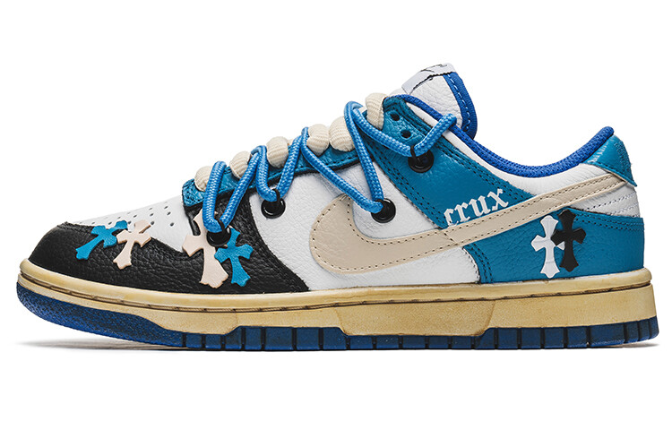 

Кроссовки для скейтбординга Dunk унисекс с низким верхом белого цвета Nike, Белый, Кроссовки для скейтбординга Dunk унисекс с низким верхом белого цвета Nike