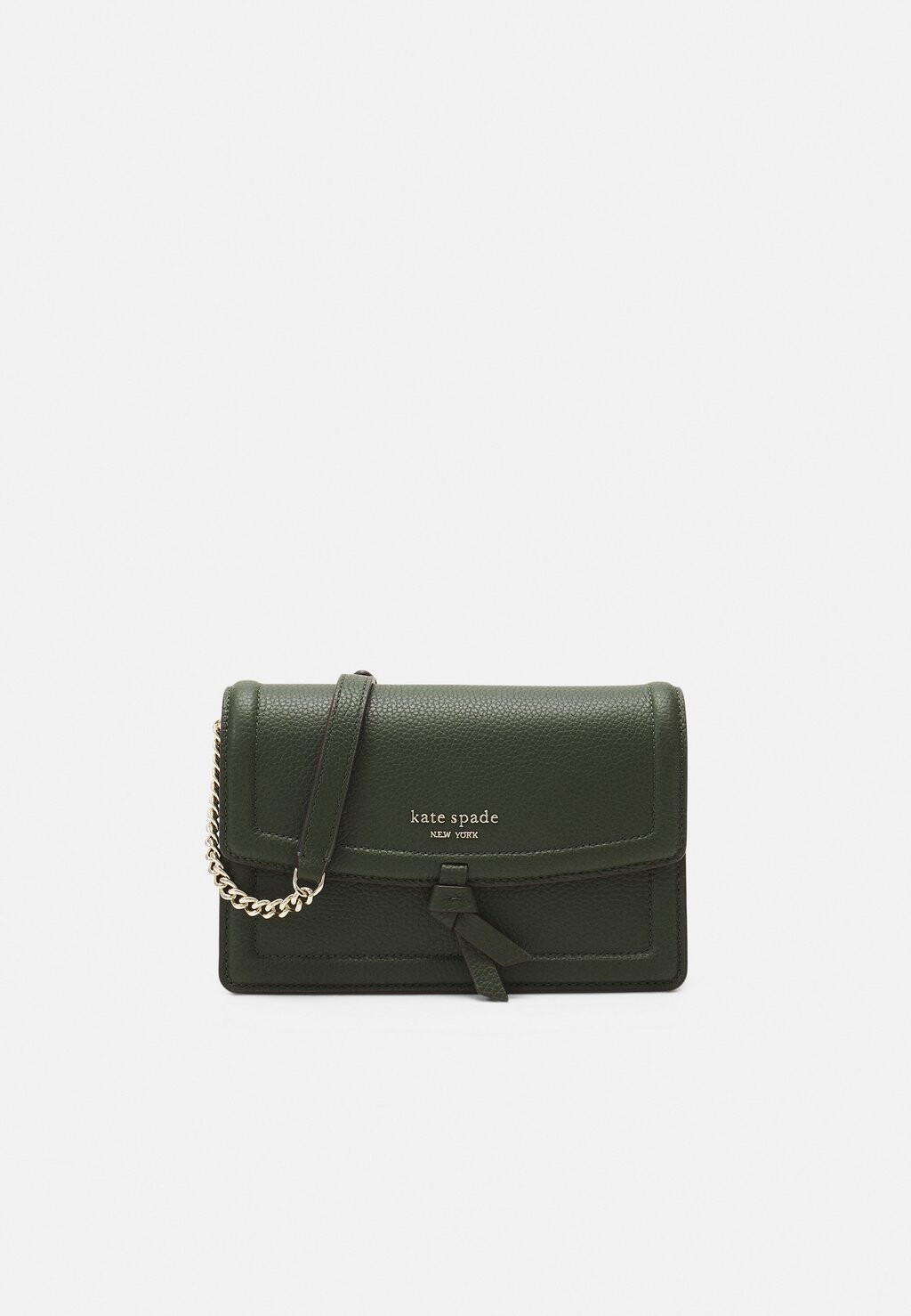 

Сумка на плечо KNOTT PEBBLED FLAP CROSSBODY kate spade new york, дерево бонсай