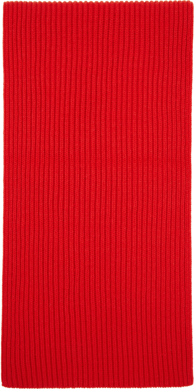 

Красный шарф Camille A.P.C.
