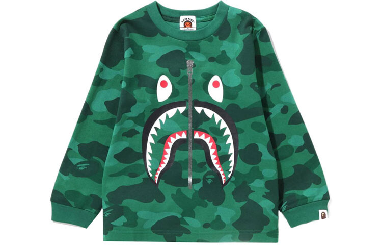 

Детская футболка A Bathing Ape, зеленый