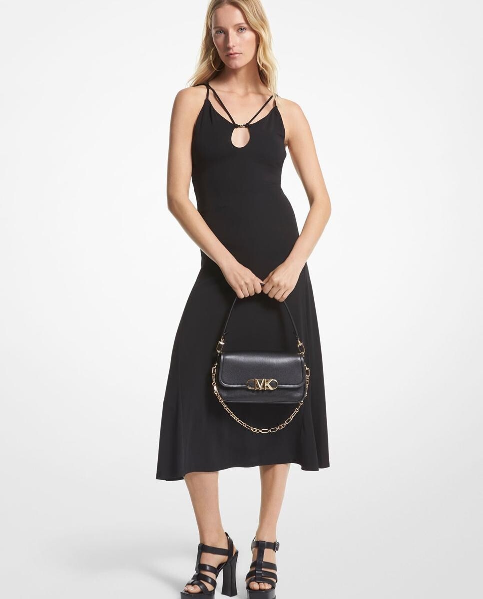 

Платье миди на бретелях Michael Michael Kors, черный