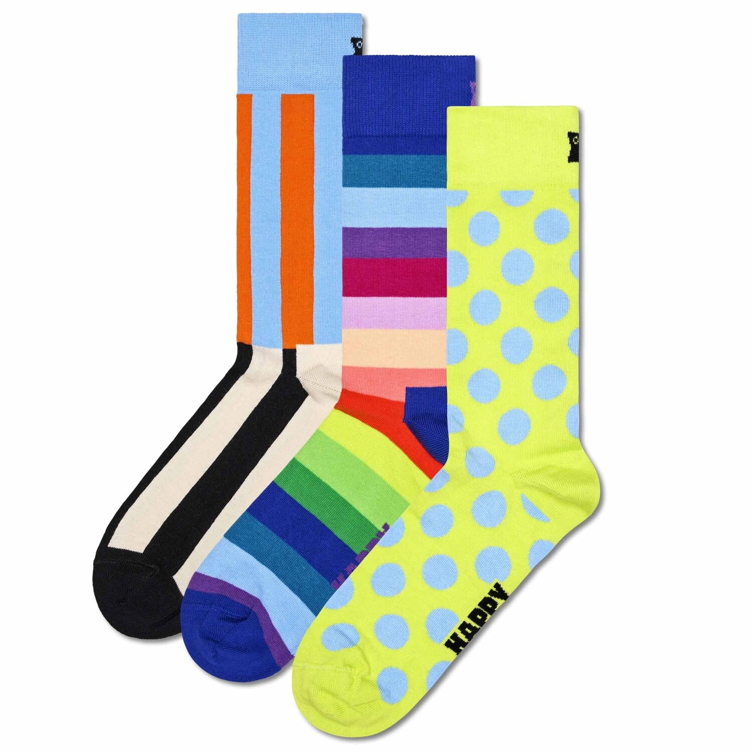 

Носки Happy Socks 3 шт, разноцветный