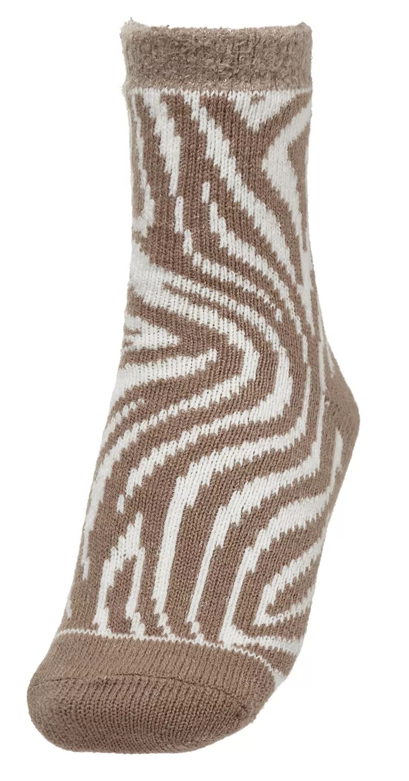 Уютные женские носки с зеброй Northeast Outfitters